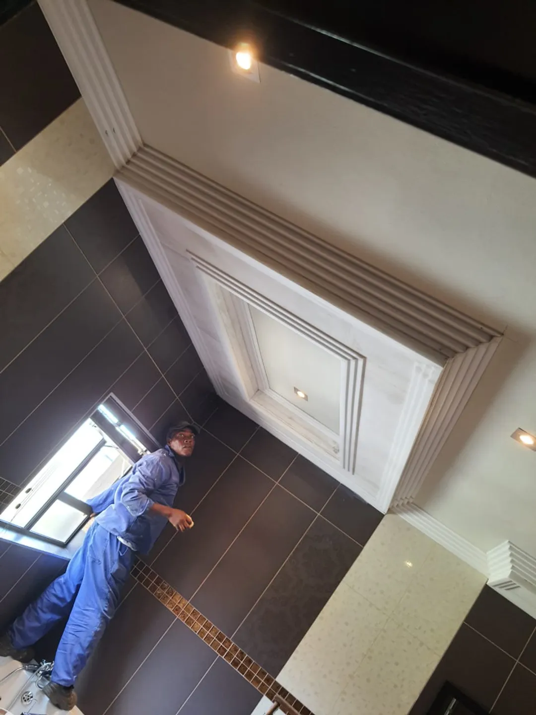 3 Step cornice installation